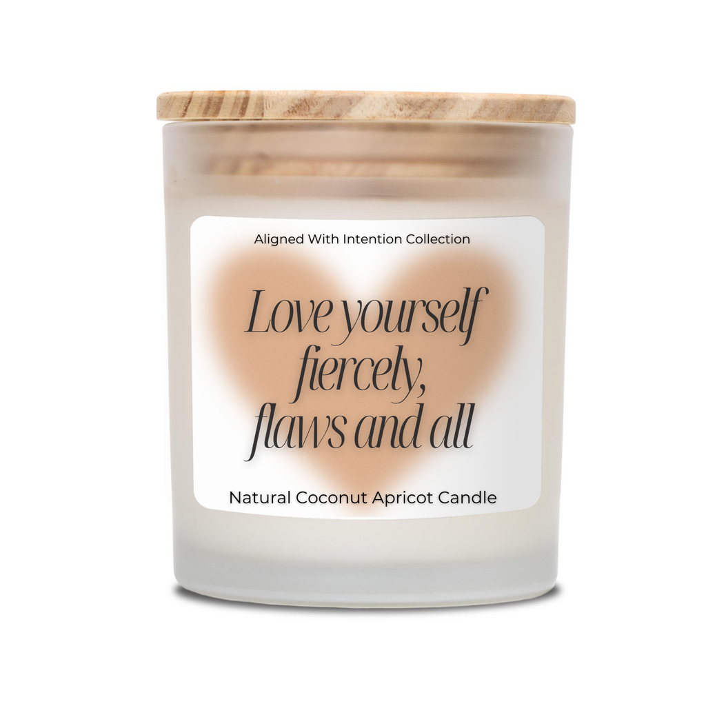 Love Yourself Fiercely Intention Candle
